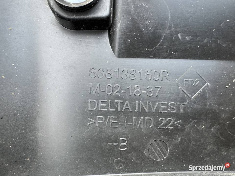 Listwa błotnika przód lewa LH Dacia sandero 3 Sieraków