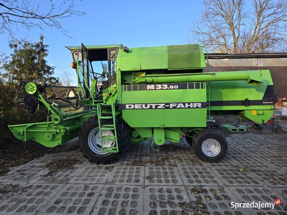 Kombajn zbożowy Deutz Fahr M 3360 i M 1080