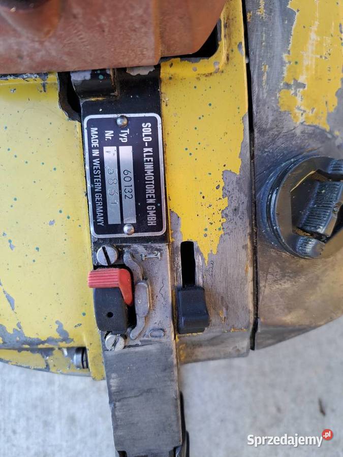 Zabytkowa piła spalinowa SOLO małopolskie Tarnów