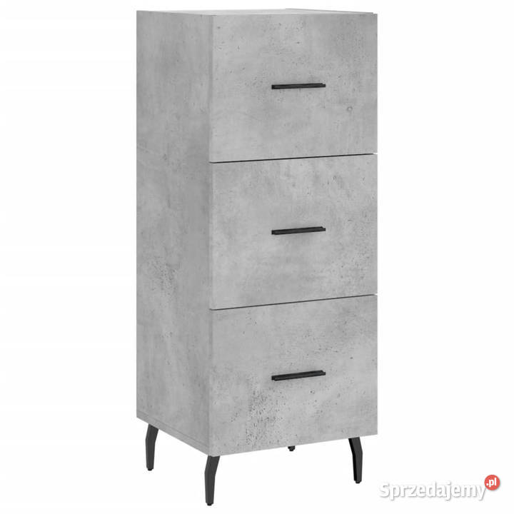 Szafka szarość betonu 345x34x90 materiał sprzedam