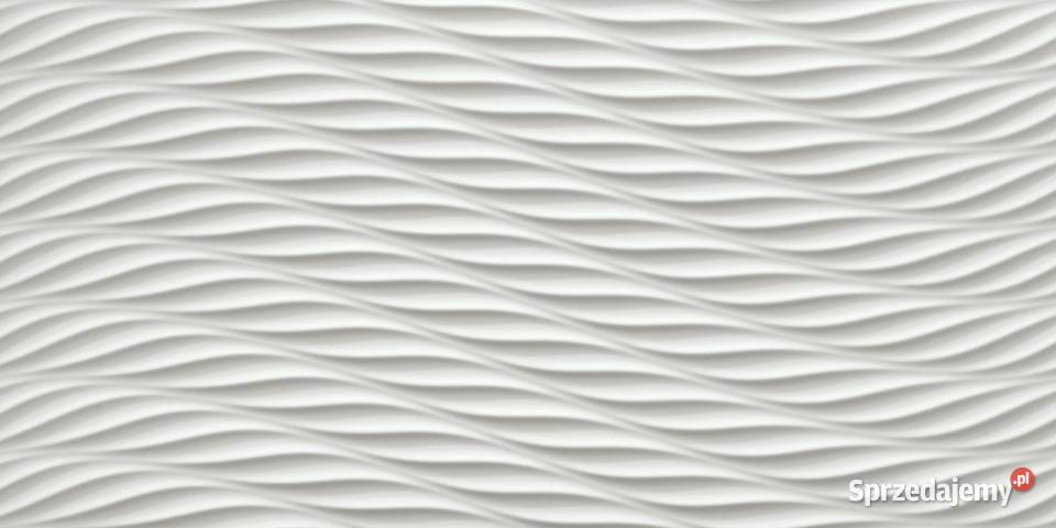 Wyprzedaż Glazura Atlas Concorde 3D Twist White Ożarów Mazowiecki