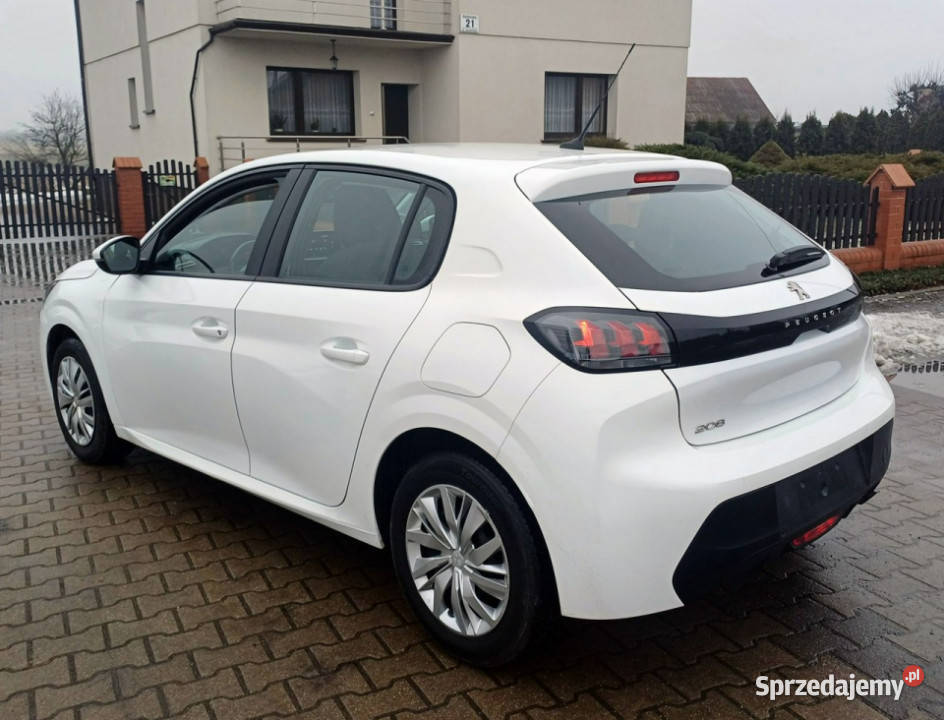 Peugeot 208 12 Benzyna II 2019 80280km Samochody osobowe Suchorzew