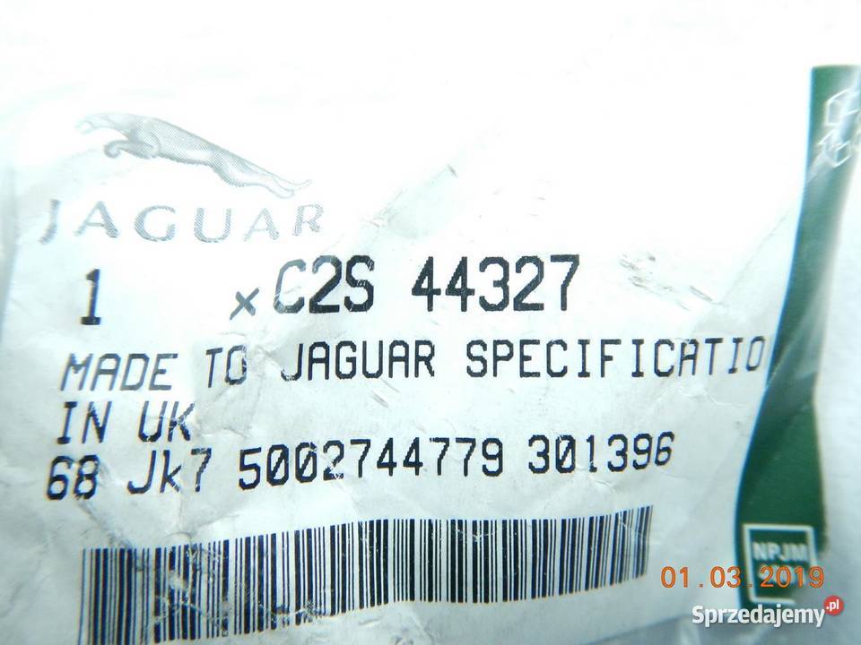 ŚRUBA MOCOWANIA KOŁA PASOWEGO JAGUAR XJ STYPE