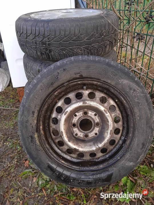 Opony zimowe Kleber z felgami VW Seat 1856014 Szczecin sprzedam