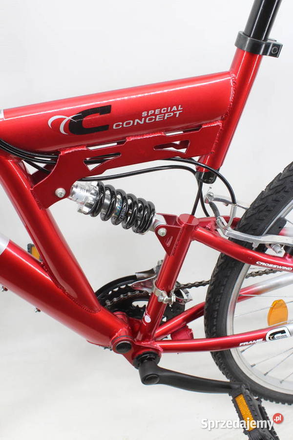 Amortyzowany rower CROSS WIND 18 biegów Koła 28 Milicz