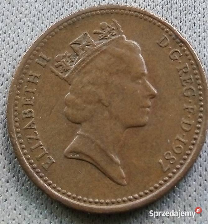 WIELKA BRYTANIAONE PENNY1987 r Legionowo sprzedam