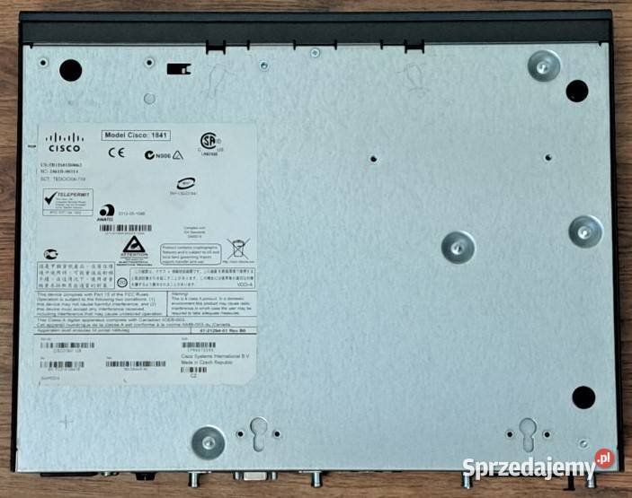 Router CISCO 1841 1U Cisco