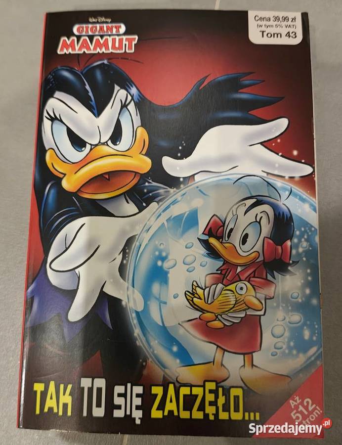 Zestaw 5 komiksów Kaczora Donalda kujawsko-pomorskie Toruń