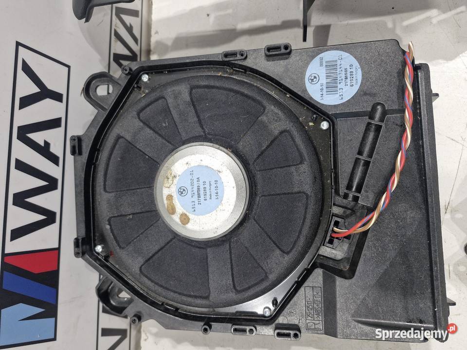 BMW E87 ZESTAW NAGŁOŚNIENIA HIFI KOMPLET 9144202 Części samochodowe