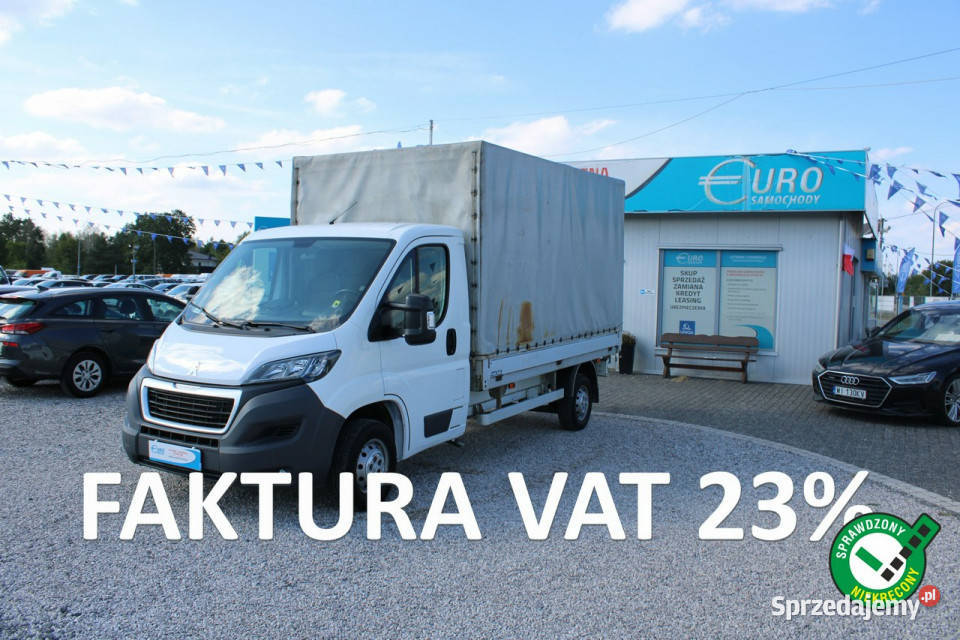 Peugeot Boxer 335 L3 Plandeka Fvat Salon Polska możliwa zamiana mazowieckie Warszawa