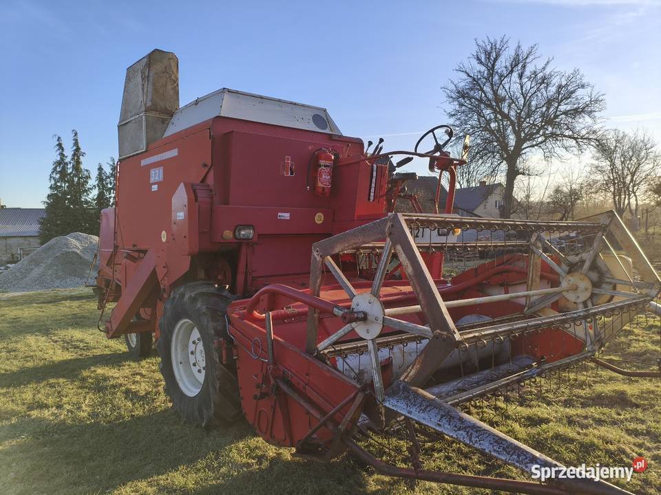 Kombajn zbożowy International 321case Piskorzyna