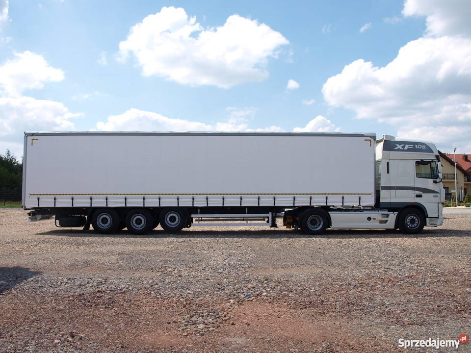 DAF XF105460 Standard Iwł Super SpaceCab Krone Rok produkcji 2011 świętokrzyskie Skorzeszyce