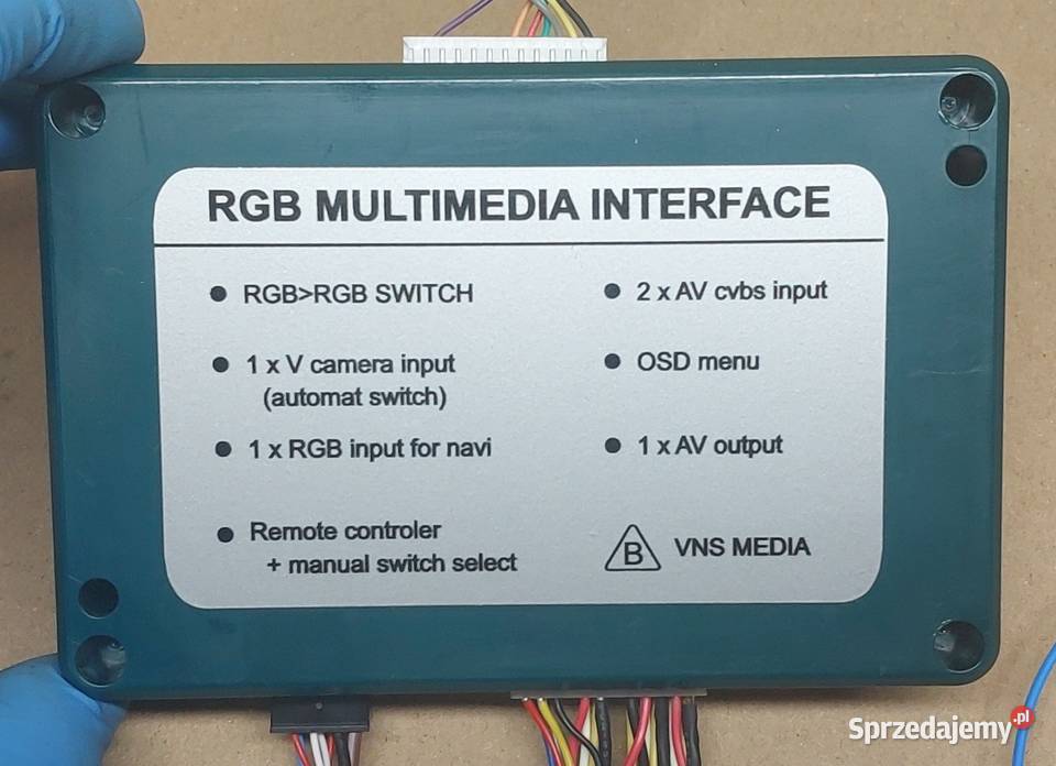 VNS ADAPTER MULTIMEDIALNY RGB MULTIMEDIA osobowe Mielęcin