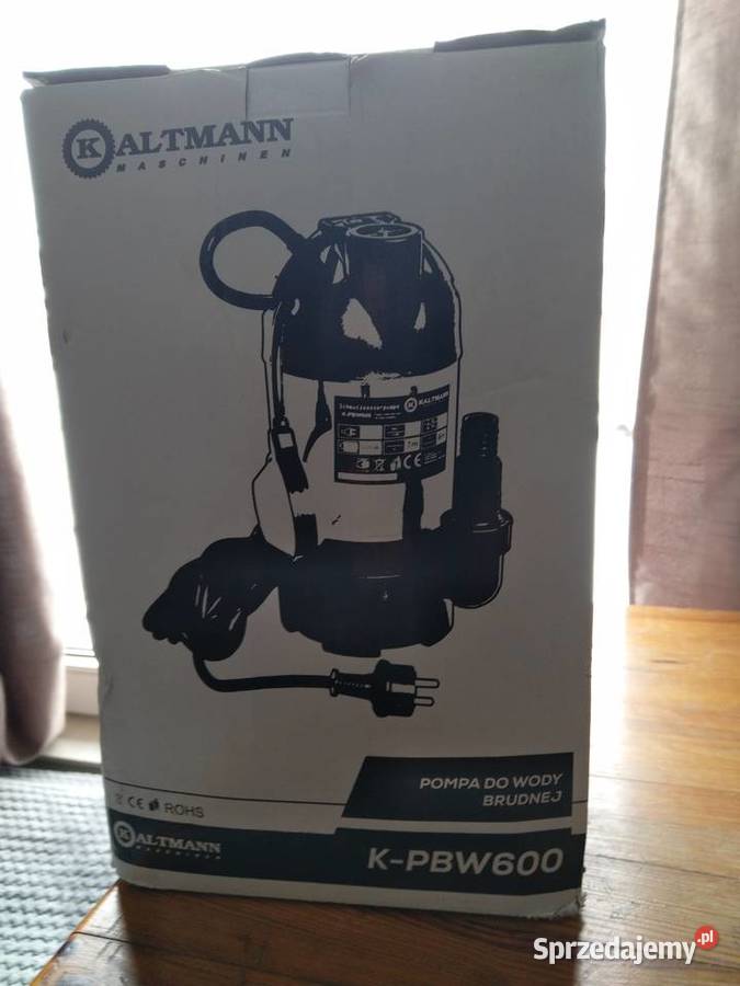 Pompa do brudnej wody zatapialna Kaltmann nowa Pompy i hydrofory Stargard