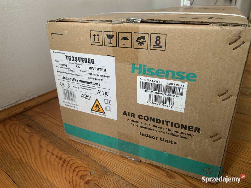 Klimatyzator Hisense Apple Pie Pro 35kW Puławy