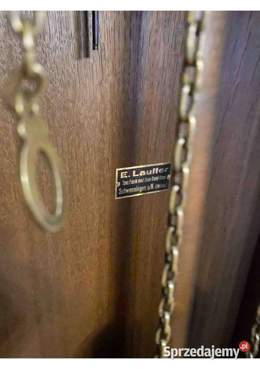 Zegar stojący ELUS ELauffer kwadransowy Bełchatów