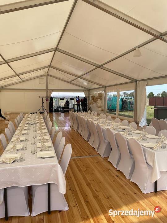 Wynajem namiot hala namiotowa bankietowa wesele Obsługa imprez Śluby, wesela, przyjęcia