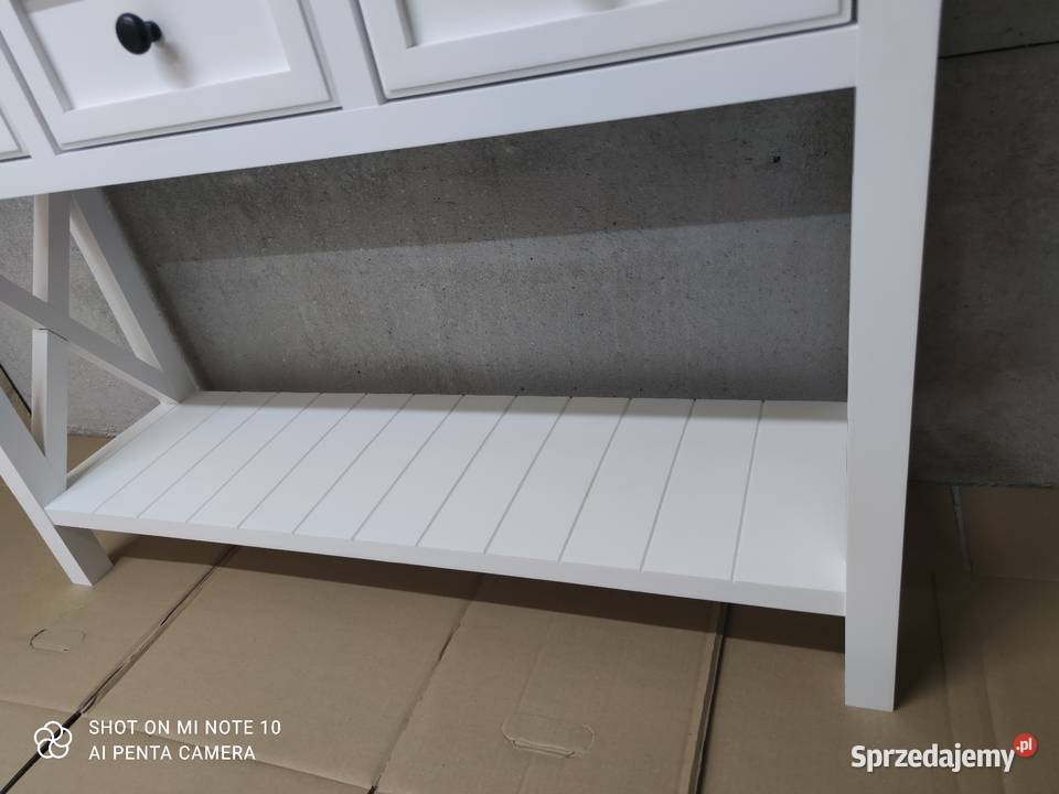 Konsola drewniana biała łódzkie sprzedam