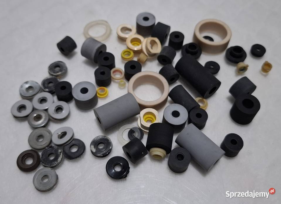 Gumowe podkładki tuleje mix zestaw Części i Akcesoria Czeladź