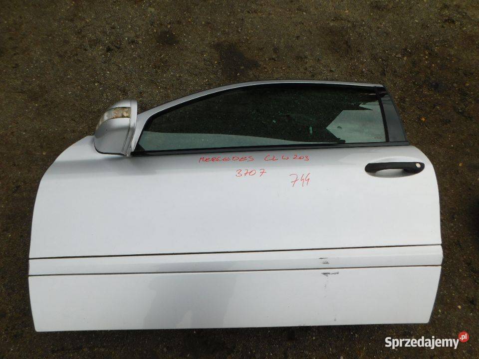 mercedes W203CL drzwi kolor 744 3707 WYSYŁKA osobowe Żory