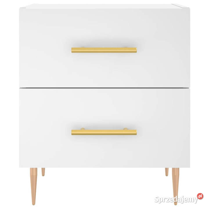 Szafka nocna biała 40x35x475 materiał Warszawa