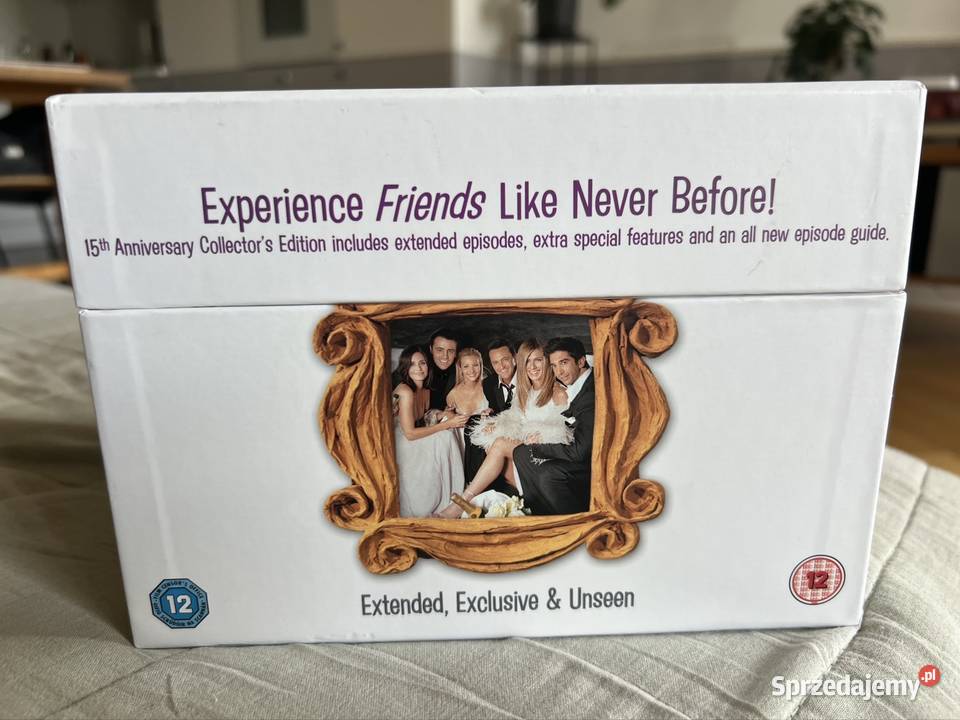FRIENDS UK ENG napisy kompletna seria DVD Warszawa sprzedam