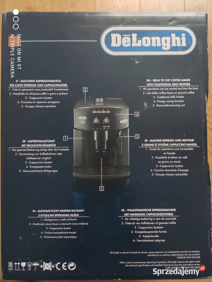 DeLonghi Cafe Corso Esam2502 Białystok Sprzedajemy.pl