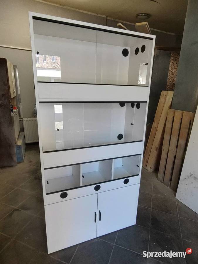 Zestaw terrarium z szafką Siemianowice Śląskie sprzedam