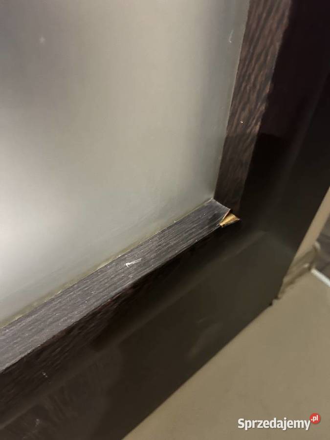 Sprzedam drzwi wenge z ościeżnicami Lewe 80 2 Hrubieszów