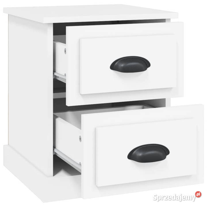 Szafki nocne 2 białe 39x39x475 WM816145 Nocne