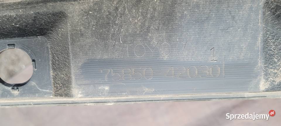 TOYOTA RAV4 V 19 LISTWA PROGOWA PRAWA PROG PRAWY