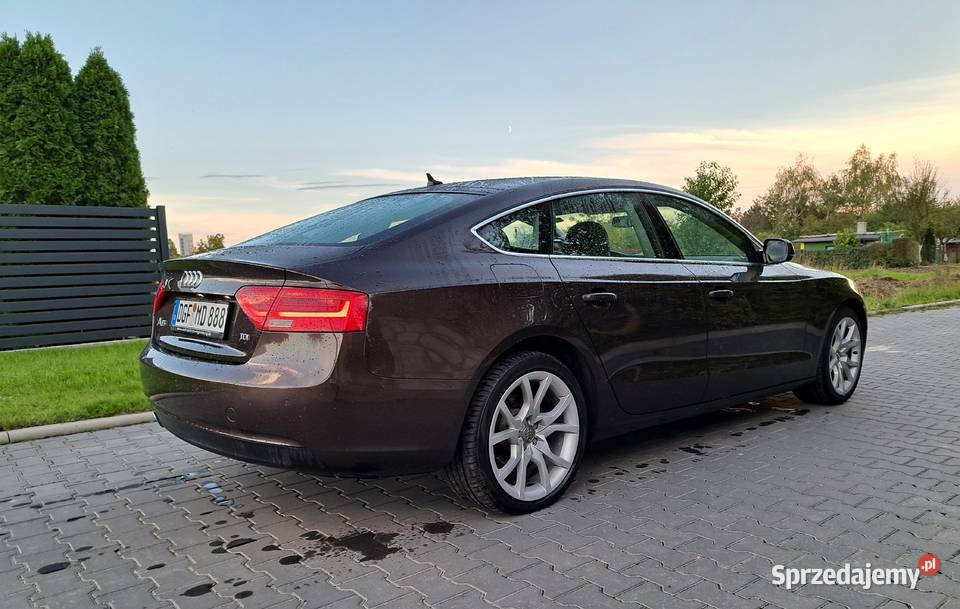 Audi A5 Sportback 20d Bang Olufsen MMI3g 8xPDC śląskie Knurów