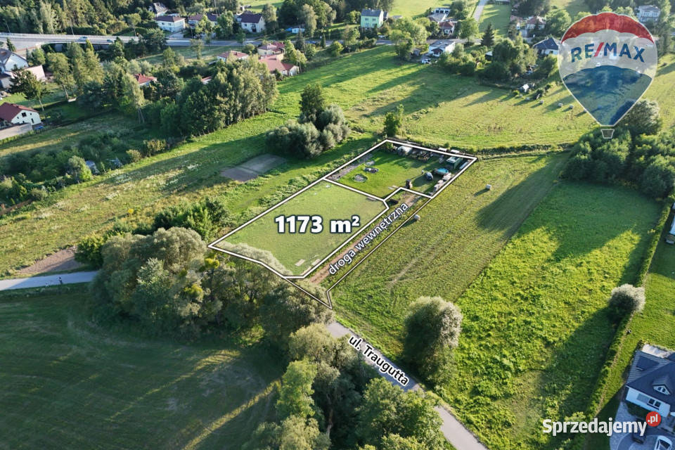 Działka budowlana 1173 m z warunkami zabudowy siatka Jaktorów