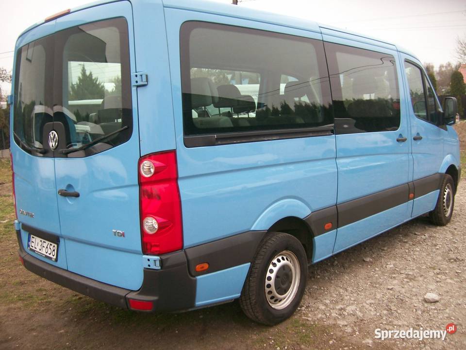 Volkswagen Crafter 9 osób Śliczny Pełna łódzkie Łask