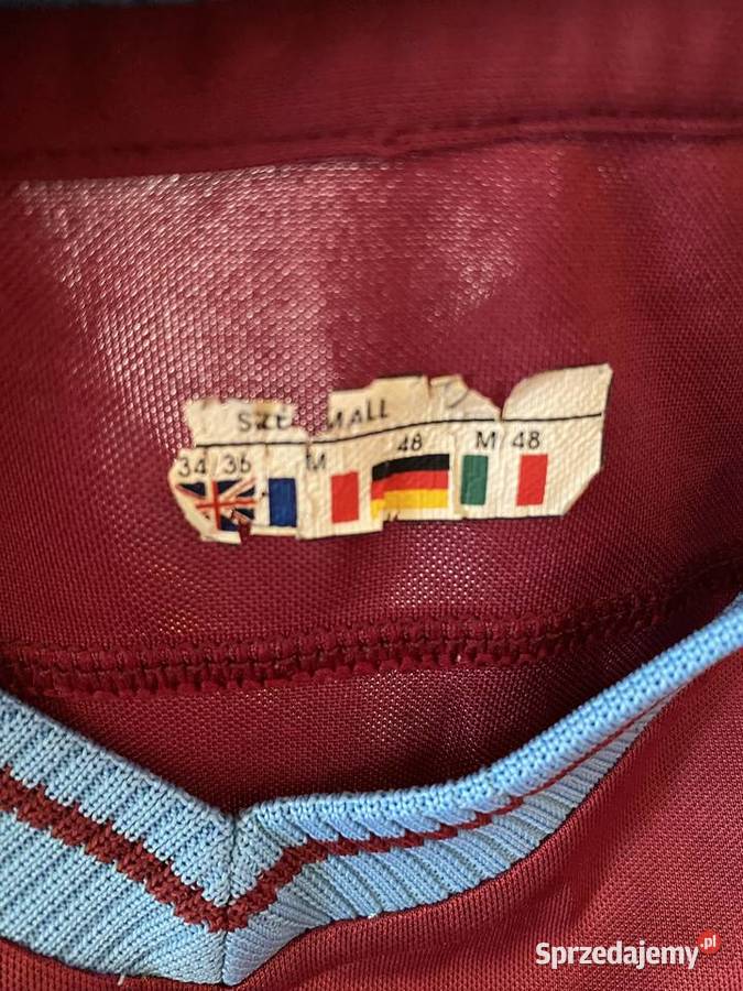 Vintage WEST HAM UNITED FC 2003 2005 Reebok S Wrocław