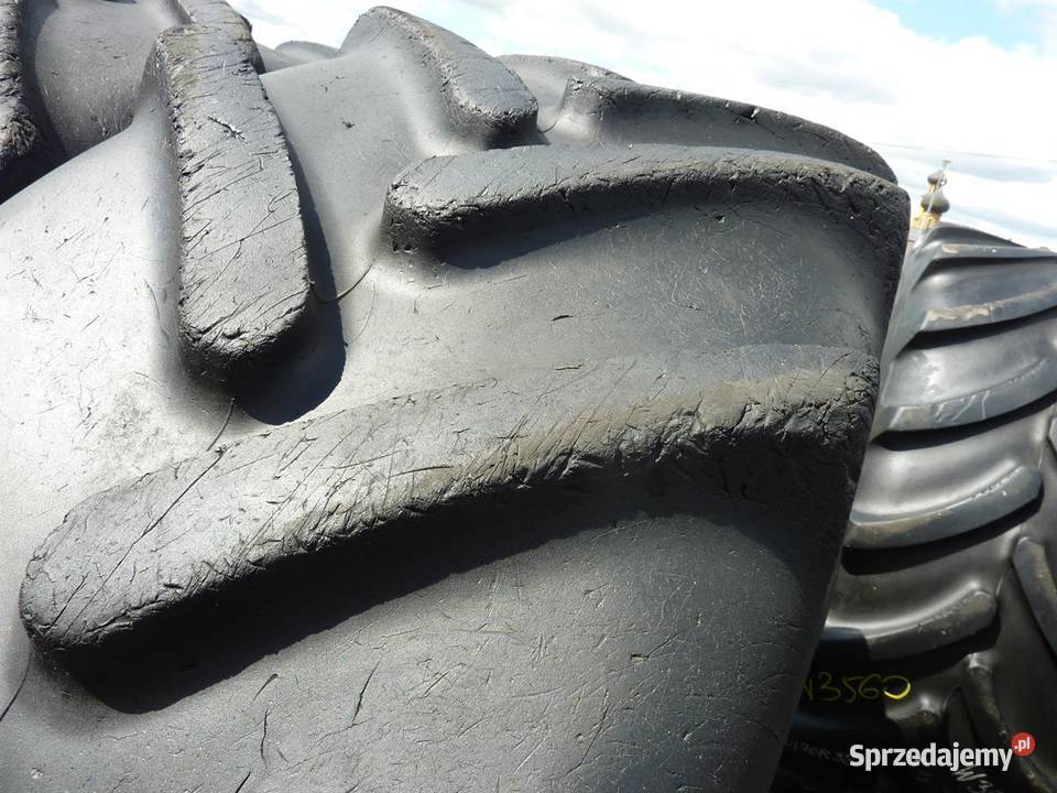 2x Opona używana rolnicza 58070R38 MICHELIN 1800 podlaskie Zaścianki