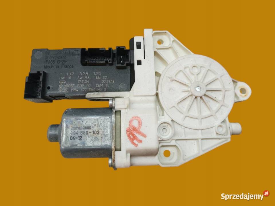 SILNICZEK SZYBY LEWY PRZÓD 1137328125 0130822200