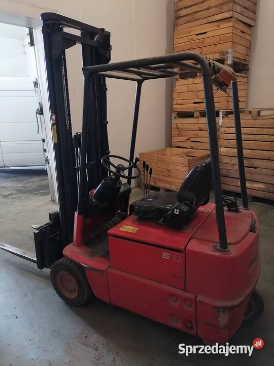 Wózek widłowy linde e15 maszt triplex Motoryzacja Opole Lubelskie