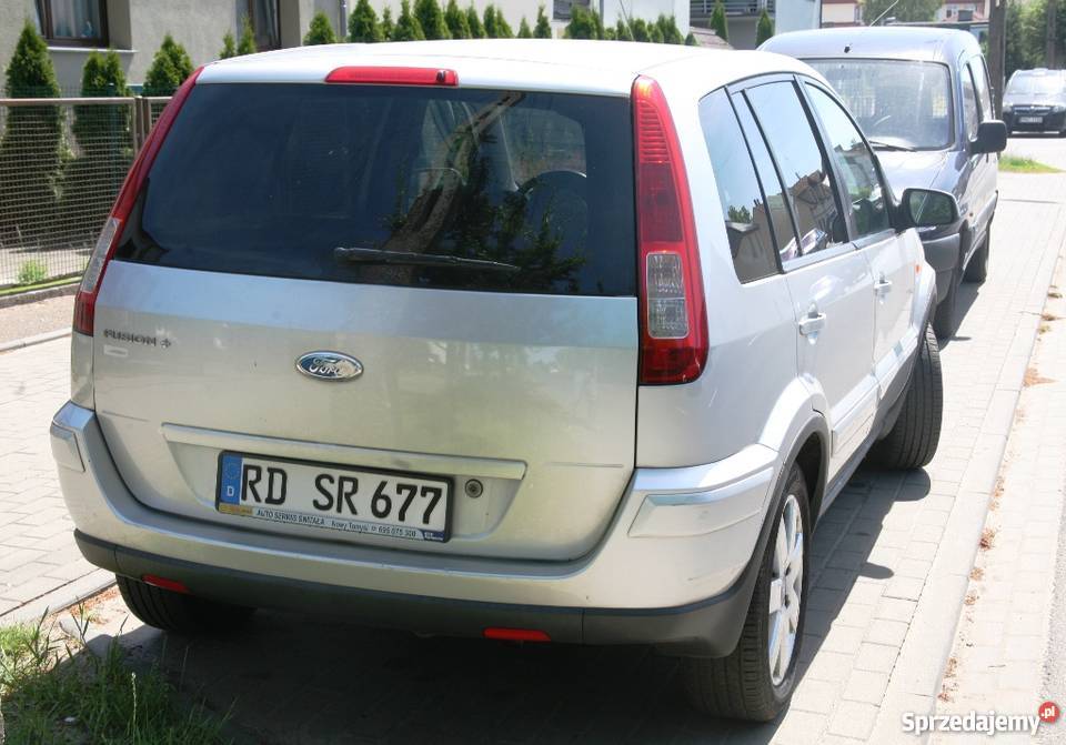 FORD FUSION Plus 14 benzyna KLIMA przepiekny radio Nowy Tomyśl