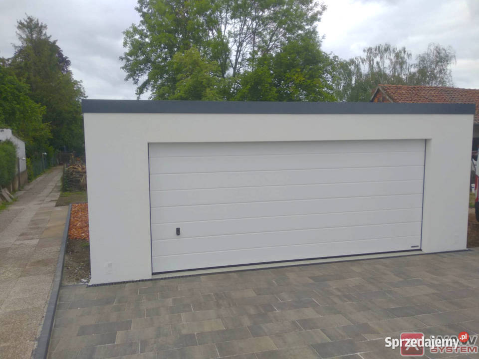 Garaż blaszany na zgłoszenie TYNKOWANY śląskie Bielsko-Biała