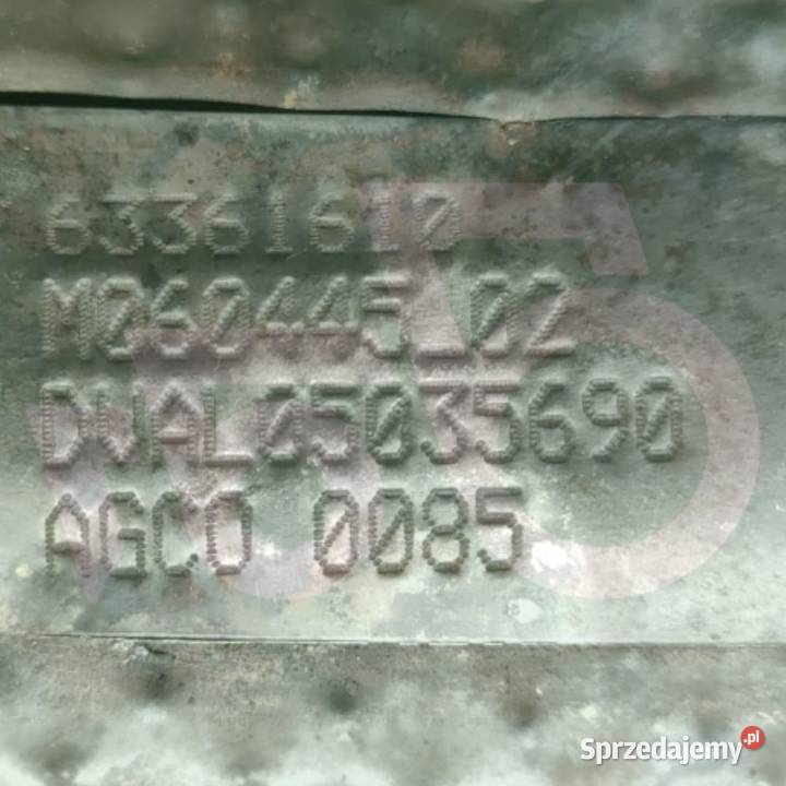 DPF V63361610 AGCO Valtra N143 wielkopolskie Wilkowo sprzedam