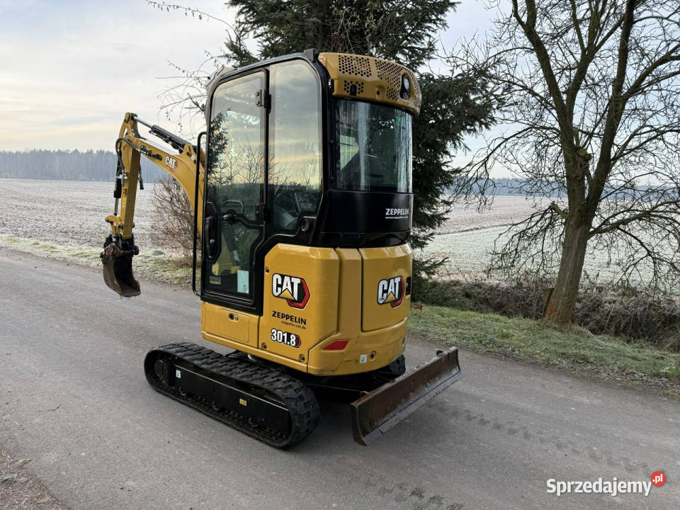 minikoparka Caterpillar 3018 2024r 529mth 2t Koparki dolnośląskie Ocice
