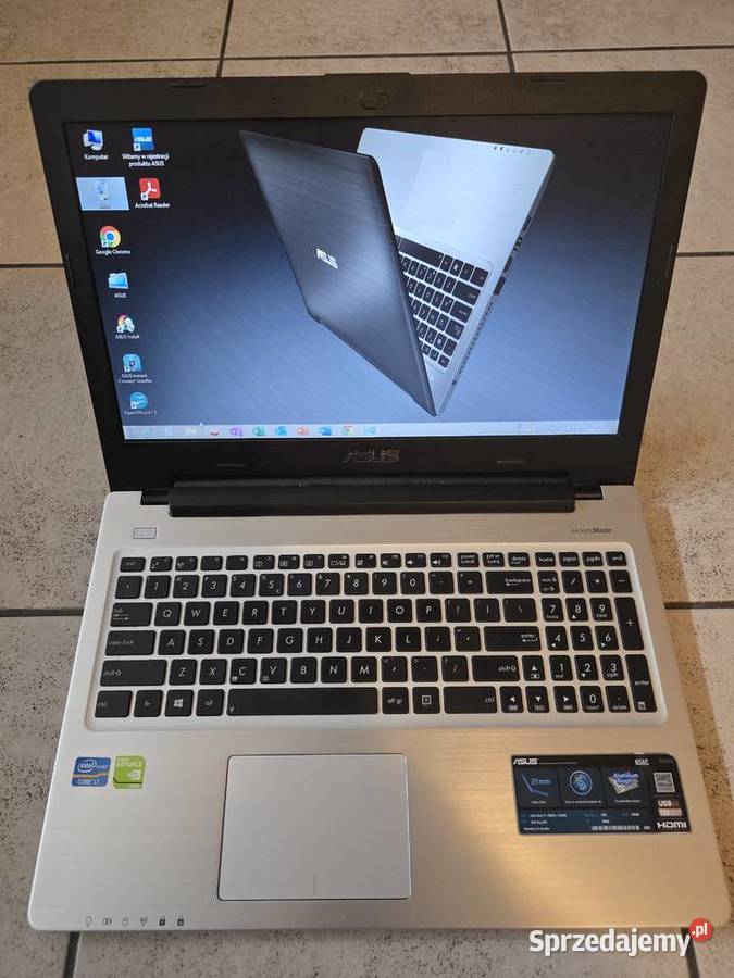 Laptop ASUS Intel CORE i7 750GB 12GB RAM