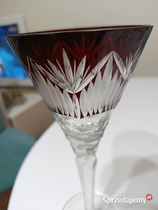 Kieliszki huta Zawiercie Warszawa