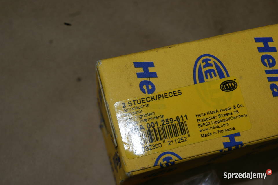 HELLA K 23267 kierunkowskaz LAMPY 2 80mm nowe z