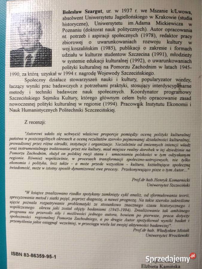 3401 Kultura W Procesach Transformacji Na Szczecin