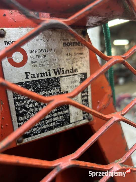 Wyciagarka leśna farmi