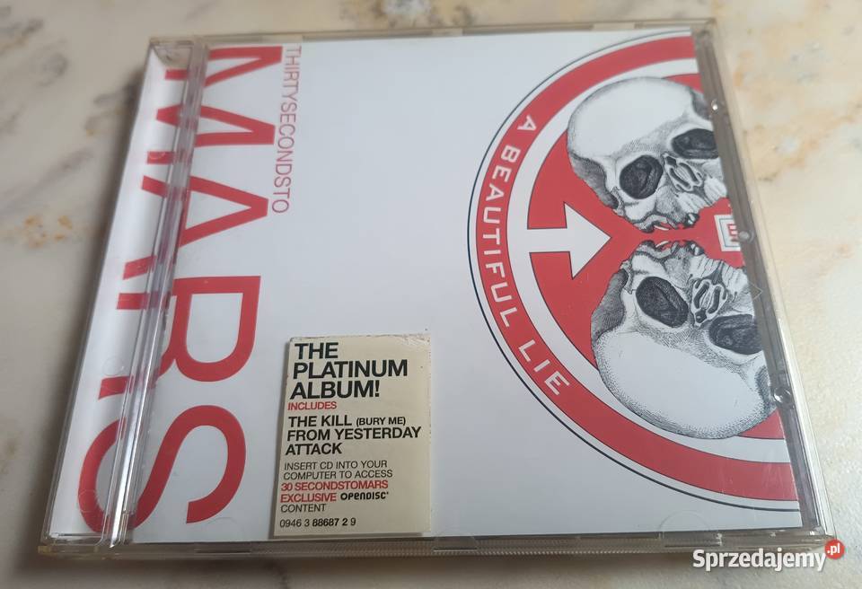 30 Seconds To Mars A beautiful life CD małopolskie Zbylitowska Góra