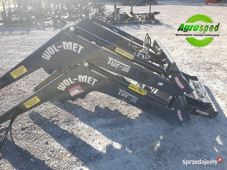 7 Ładowacz euroramka Ursus T25 Zetor z montazem nieuszkodzony