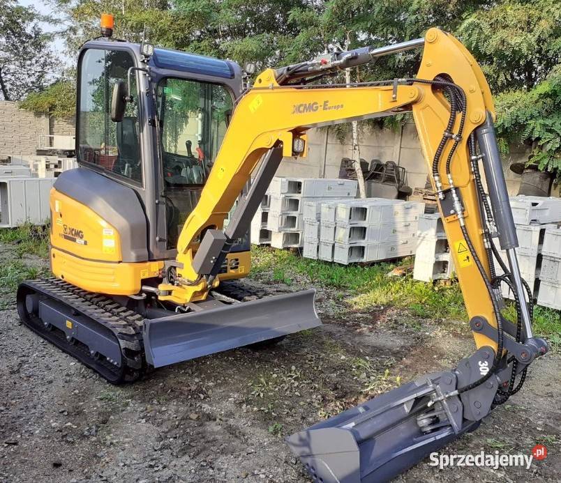 Minikoparka XCMG XE27 koparka gąsienicowa